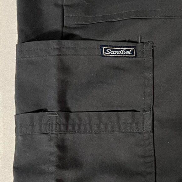 Womens gray scrub pants - Picture 2 of 5